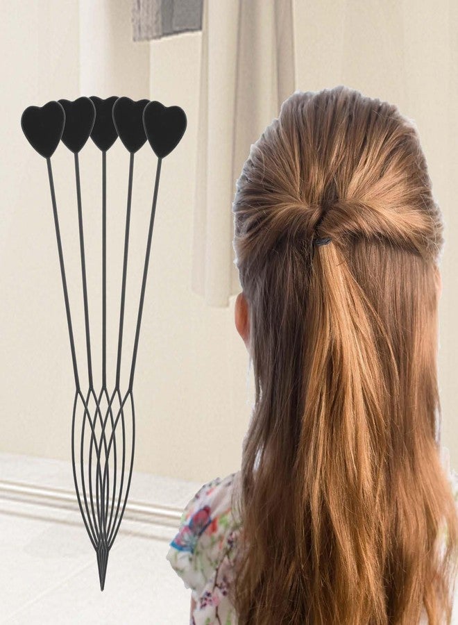 Styquenzer مجموعة أدوات تصفيف الشعر بالخرز (12 قطعة) - أداة تحميل الخرز على ضفائر الشعر - أداة تحميل خرز سريعة أوتوماتيكية - أداة صنع خرز الشعر الأسود - مجموعة أدوات تطبيق الخيوط لتصفيف ذيل الحصان - Image 4